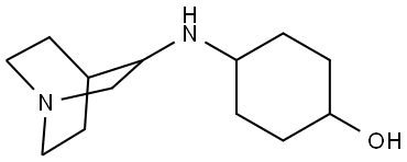 4-(quinuclidin-3-ylamino)cyclohexanol Structure