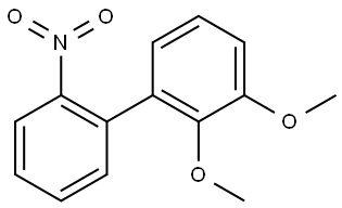 2,3-dimethoxy-2'-nitro-1,1'-biphenyl Structure