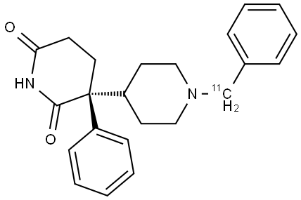 Levetimide C-11 Structure