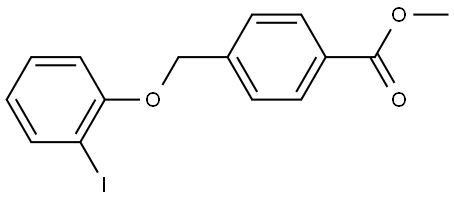 Methyl 4-[(2-iodophenoxy)methyl]benzoate Structure