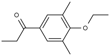 1-(4-Ethoxy-3,5-dimethylphenyl)-1-propanone Structure