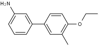 4'-Ethoxy-3'-methyl[1,1'-biphenyl]-3-amine Structure