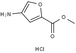 Methyl 4-Aminofuran-2-carboxylate Hydrochloride Structure