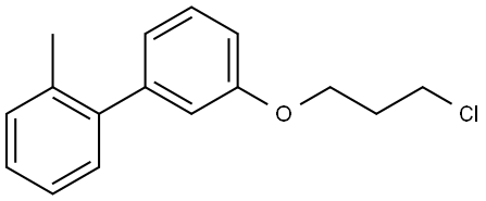 3'-(3-Chloropropoxy)-2-methyl-1,1'-biphenyl Structure