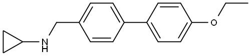 N-Cyclopropyl-4'-ethoxy[1,1'-biphenyl]-4-methanamine Structure