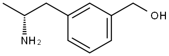 (R)-(3-(2-aminopropyl)phenyl)methanol Structure