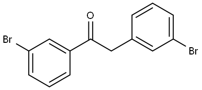 1,2-bis(3-bromophenyl)ethanone Structure