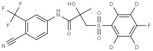 BICALUTAMIDE-D4 Structure