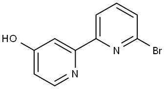 6-Bromo-4'-hydroxy-2,2'-bipyridine Structure