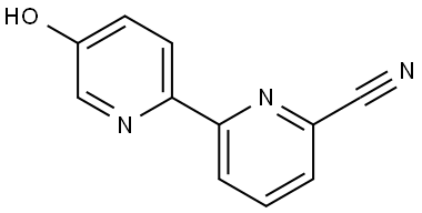 5-Hydroxy-6'-cyano-2,2'-bipyridine Structure