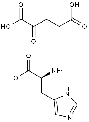 Histidine alpha-ketoglutarate Structure