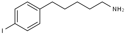 5-(4-iodophenyl)pentan-1-amine Structure