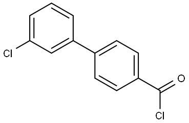 3'-Chloro[1,1'-biphenyl]-4-carbonyl chloride Structure