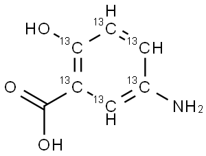 1189709-96-3 Mesalazine-13C6