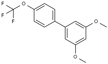 3,5-Dimethoxy-4'-(trifluoromethoxy)-1,1'-biphenyl Structure