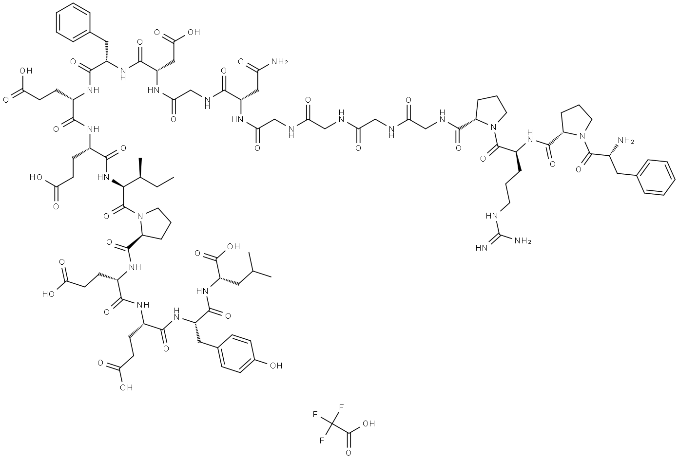 Bivalirudin Structure