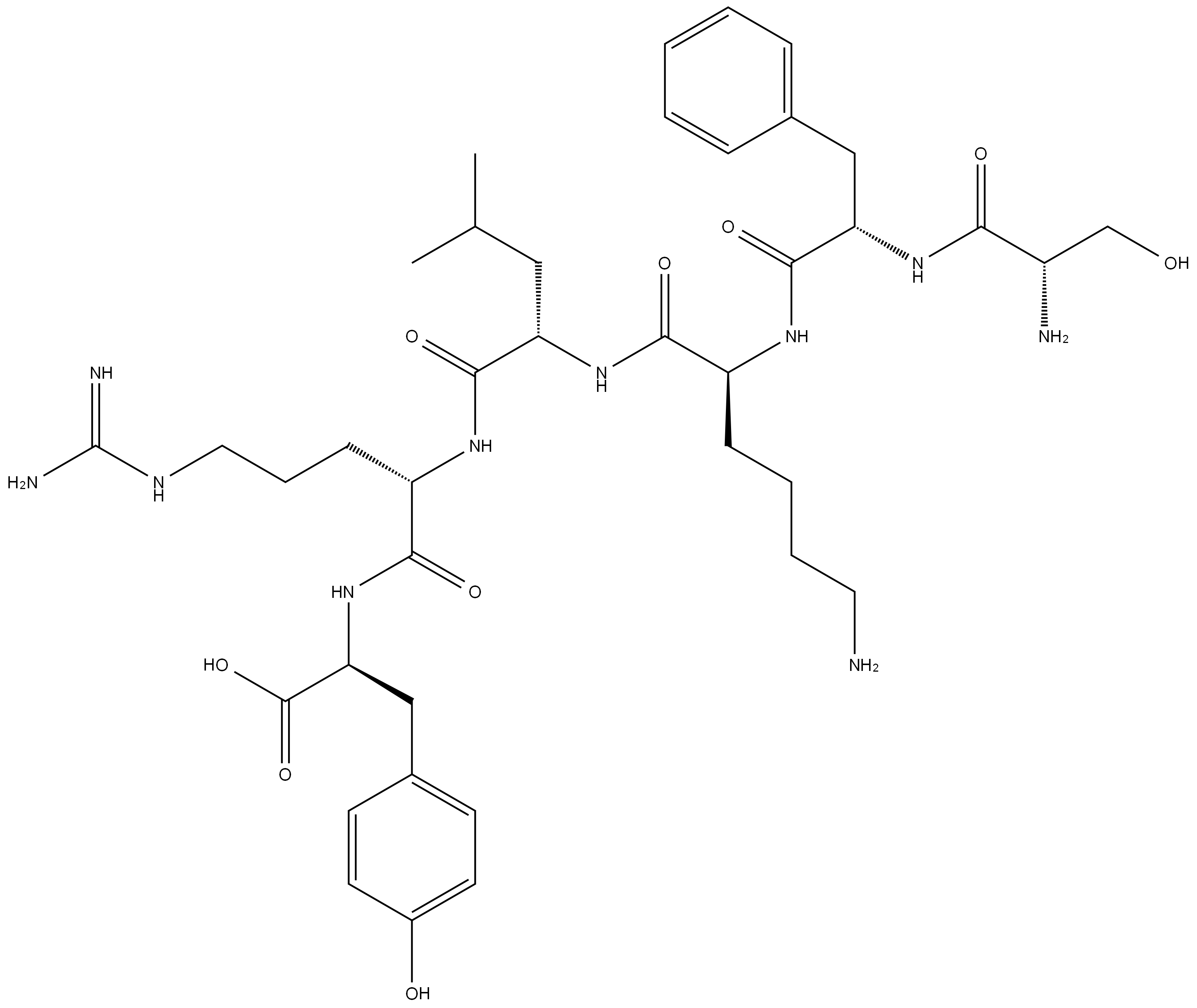 Hexapeptide-33 Structure