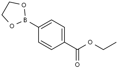 ethyl 4-(1,3,2-dioxaborolan-2-yl)benzoate Structure