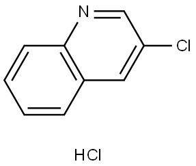 3-Chloro-quinoline hydrochloride Structure