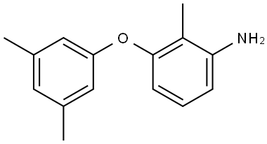 3-(3,5-Dimethylphenoxy)-2-methylphenylamine Structure