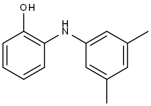 2-((3,5-Dimethylphenyl)amino)phenol Structure