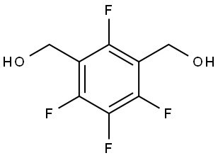 2,6-bis(hydroxymethyl)-1,3,4,5-tetrafluorobenzene Structure