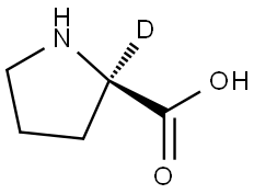 D-Proline-2-d Structure