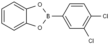 2-(3,4-Dichlorophenyl)-1,3,2-benzodioxaborole Structure