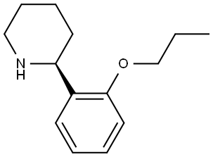 (2S)-2-(2-PROPOXYPHENYL)PIPERIDINE Structure