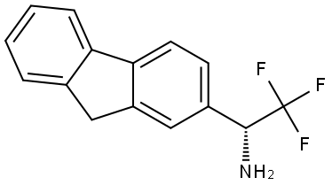 (1R)-1-FLUOREN-2-YL-2,2,2-TRIFLUOROETHYLAMINE Structure