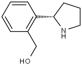 (S)-(2-(pyrrolidin-2-yl)phenyl)methanol Structure