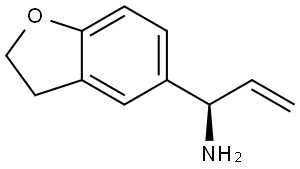 (1R)-1-(2,3-DIHYDROBENZO[B]FURAN-5-YL)PROP-2-ENYLAMINE Structure