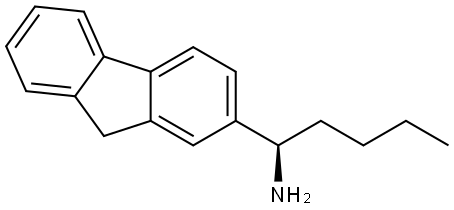 (1R)-1-FLUOREN-2-YLPENTYLAMINE Structure