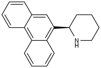 (2R)-2-(9-PHENANTHRYL)PIPERIDINE Structure