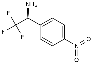 (1S)-2,2,2-trifluoro-1-(4-nitrophenyl)ethan-1-amine Structure