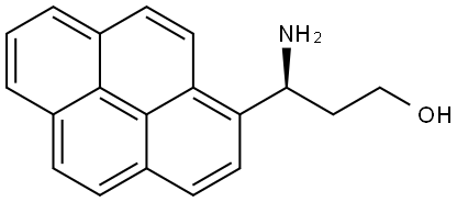 (3S)-3-AMINO-3-PYRENYLPROPAN-1-OL Structure