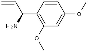 (1S)-1-(2,4-DIMETHOXYPHENYL)PROP-2-EN-1-AMINE Structure