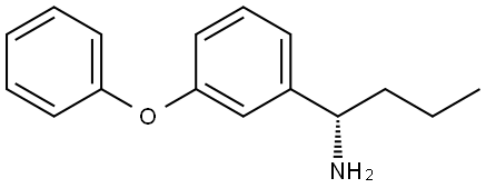 (1S)-1-(3-PHENOXYPHENYL)BUTAN-1-AMINE Structure