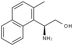 (2S)-2-AMINO-2-(2-METHYL-1-NAPHTHYL)ETHANOL Structure