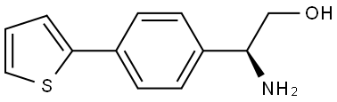 (2S)-2-AMINO-2-(4-(2-THIENYL)PHENYL)ETHAN-1-OL Structure