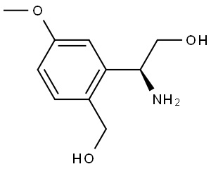 (2S)-2-AMINO-2-[2-(HYDROXYMETHYL)-5-METHOXYPHENYL]ETHAN-1-OL Structure