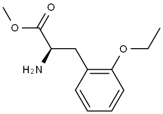 METHYL (2R)-2-AMINO-3-(2-ETHOXYPHENYL)PROPANOATE 구조식 이미지