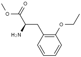 METHYL (2R)-2-AMINO-3-(2-ETHOXYPHENYL)PROPANOATE Structure