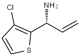 (1R)-1-(3-CHLOROTHIOPHEN-2-YL)PROP-2-EN-1-AMINE Structure