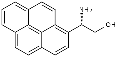 (2S)-2-AMINO-2-PYRENYLETHAN-1-OL Structure