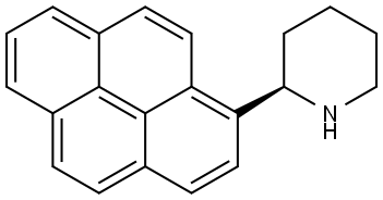 (2R)-2-(PYREN-1-YL)PIPERIDINE Structure