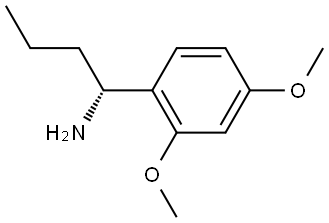 (1R)-1-(2,4-DIMETHOXYPHENYL)BUTAN-1-AMINE Structure