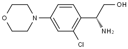 (2R)-2-AMINO-2-[2-CHLORO-4-(MORPHOLIN-4-YL)PHENYL]ETHAN-1-OL Structure