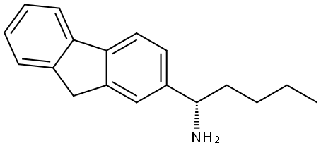 (1S)-1-FLUOREN-2-YLPENTYLAMINE Structure