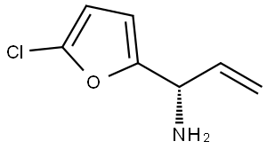 (1S)-1-(5-CHLOROFURAN-2-YL)PROP-2-EN-1-AMINE Structure